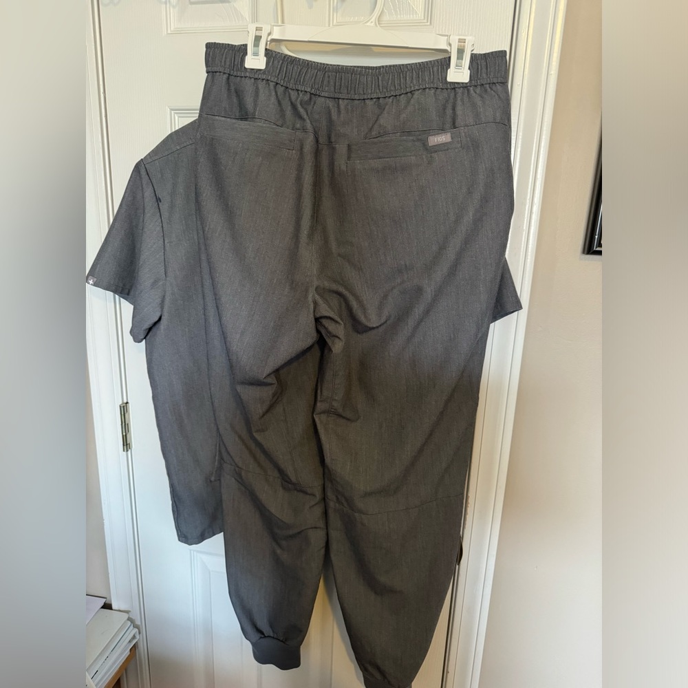 Figs Gray Scrub Set, Size L - image 4